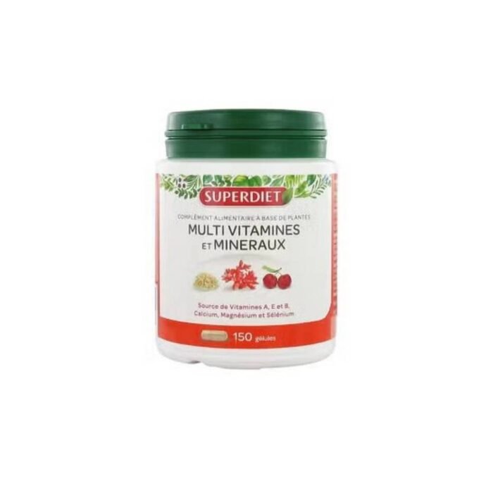 Apport vitaminique complet — Super Diet Multivitamins and Minerals,