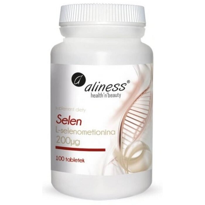 Soutien de la protection antioxydante – Aliness SELEN Select L-selenomethionine 200mcg,