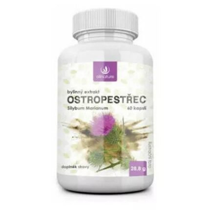 Supports normal liver function — ALLNATURE Milk Thistle Herbal Extract,