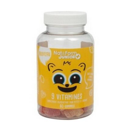 Difficulty ensuring children get their daily essential vitamins-Atlantic Nature Junior Gummies 9 vitamines,