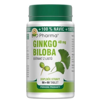 Memory decline and reduced concentration-BIO PHARMA Ginkgo Biloba extract 40 mg,
