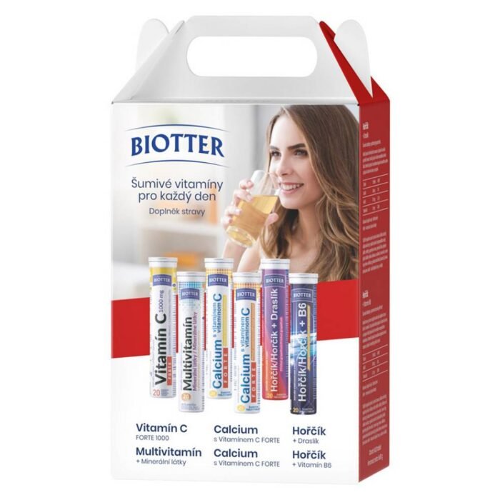 Nutrient deficiencies from daily diet-BIOTTER Effervescent vitamins for every day,