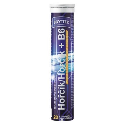 Fatigue et faibles niveaux d’énergie - BIOTTER Magnesium with vitamin B6,