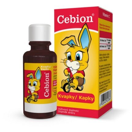 Les appareils orthodontiques et les appareils de rétention se contaminent lorsqu'ils sont laissés exposés - CEBION drops 30 ml,