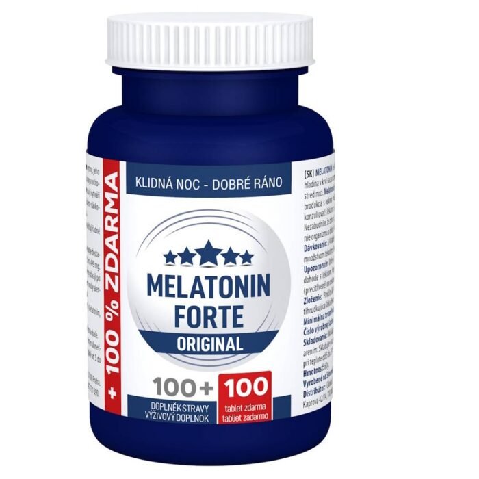 Difficulty falling asleep-CLINICAL Melatonin forte original,