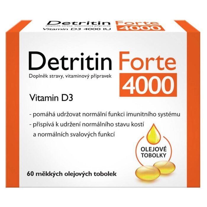 Deficiencia de vitamina D por baja exposición solar – DETRITIN Forte vitamin D3 4000 IU,