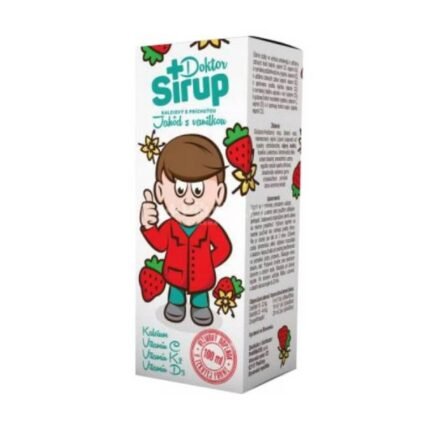Apoyo a la salud ósea – Doktor Sirup kalciovy berry and vanilla,