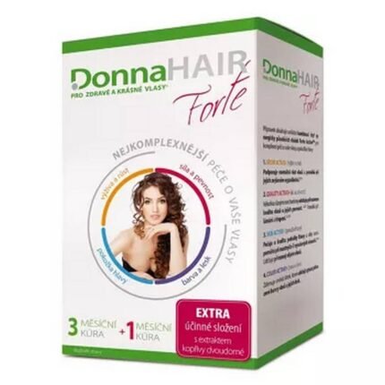 Fortalecimiento del cabello y prevención de la caída — DONNA HAIR Forte 4 month treatment,