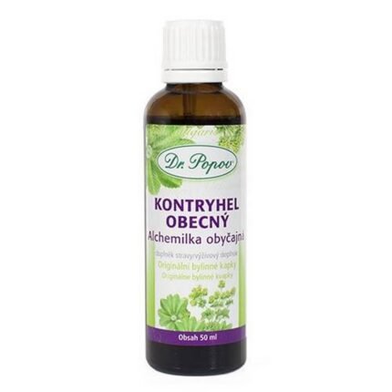 Santé féminine et équilibre hormonal — Dr. Popov Common Alchemilla, Soutien contre les douleurs menstruelles — Dr. Popov Common Alchemilla, Renforcement du système immunitaire — Dr. Popov Common Alchemilla, Réduction du stress — Dr. Popov Common Alchemilla