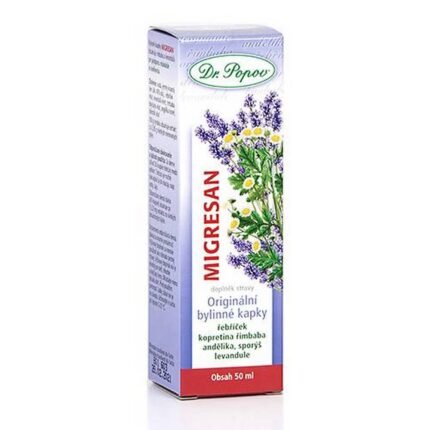 Relief of migraines — Dr. Popov Migresan, 50ml,
