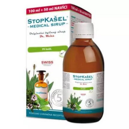 Cough relief — DR. WEISS Stopkašel Medical cough syrup,