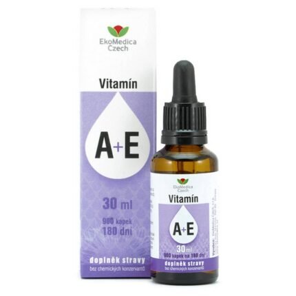 Vitamin A and E deficiencies-EKOMEDICA Vitamin A + E drops 30 ml,