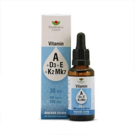 Salud ósea – EkoMedica Vitamin A+D3+E+K2 Mk7,
