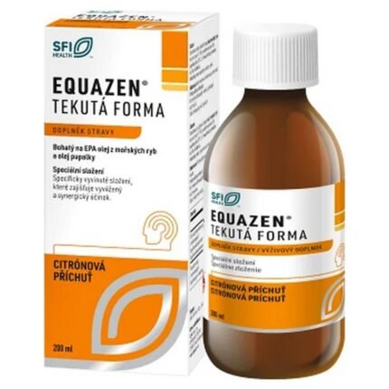 Difficulty concentrating in children-EQUAZEN Liquid form with lemon flavor 200 ml,