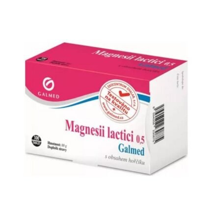 Soutenir le système nerveux – Galmed Magnesium Lactic Acid 0.5 g,