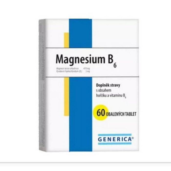 Apoyar el sistema nervioso – Generica Magnesium B6,