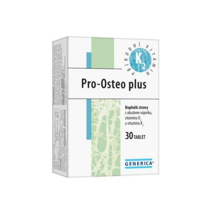 Fortalecimiento del tejido óseo – Generica Pro-Osteo plus,