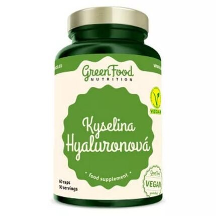 Поддержка увлажнённости кожи — GREENFOOD NUTRITION Hyaluronic Acid, Улучшение эластичности кожи — GREENFOOD NUTRITION Hyaluronic Acid, Поддержка здоровья суставов — GREENFOOD NUTRITION Hyaluronic Acid, Снижение признаков старения — GREENFOOD NUTRITION Hyaluronic Acid