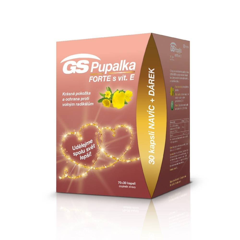 gs evening primrose forte with vitamin e100