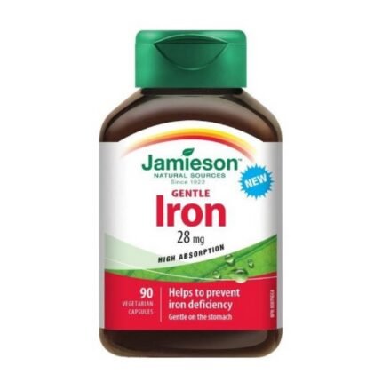 Correcting iron deficiency – Jamieson Iron 28mg,