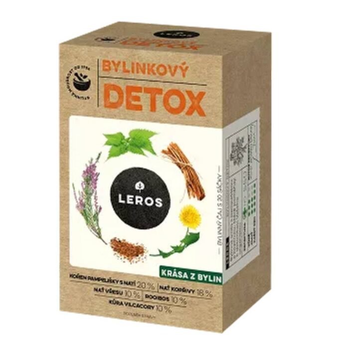 Выведение токсинов из организма — LEROS Herbal Detox, 20,