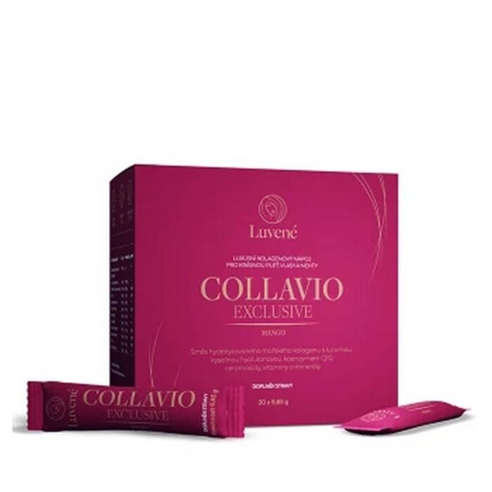 Apoyo a la salud de la piel y reducción de arrugas — LUVENÉ COLLAVIO Collagen drink exclusive mango,