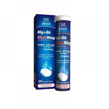 Muscle cramps and spasms caused by magnesium deficiency- MAXIMAG Magnesium 375 mg + Vitamin B6 20,