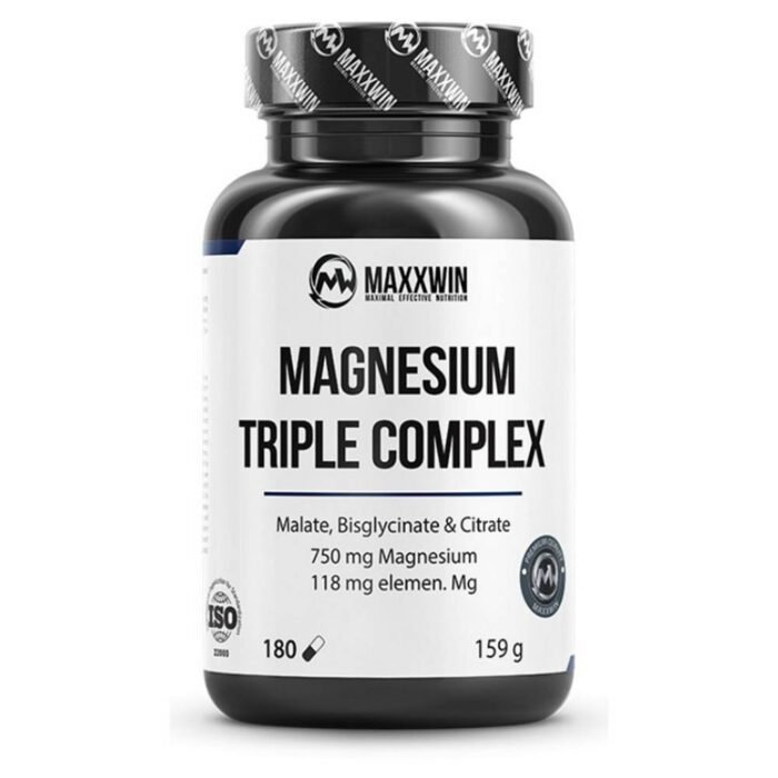 Muscle Cramps and Spasms-MAXXWIN Magnesium triple complex 180,