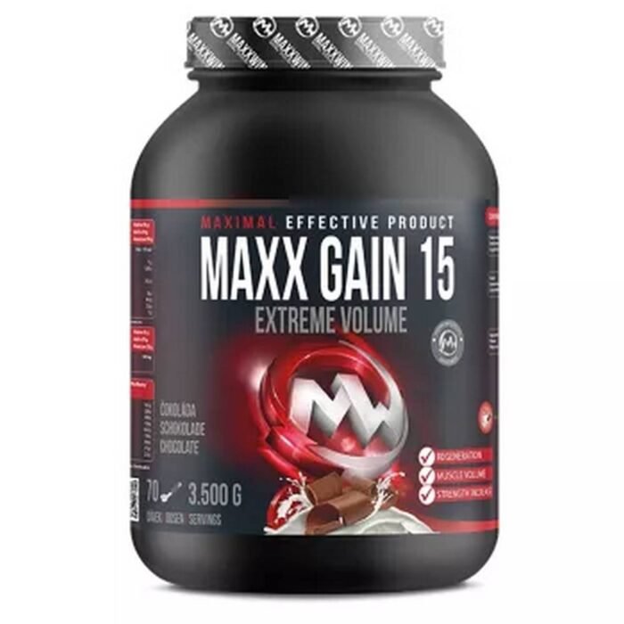 Быстрое восстановление энергии — MAXXWIN Maxx gain 15 carbohydrate drink dark chocolate flavor,