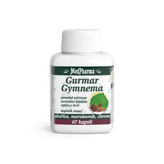 Reducción de antojos de dulces — MEDPHARMA Gurmar gymnema,