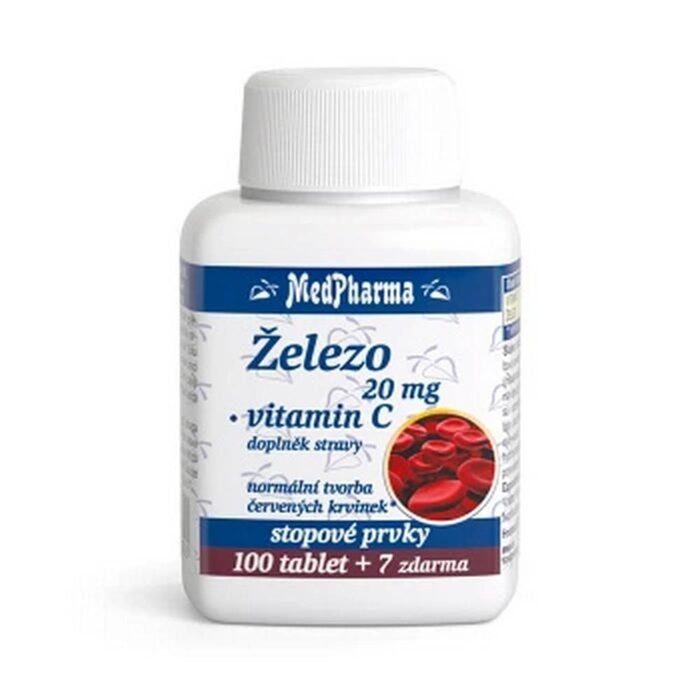 Профилактика железодефицитной анемии — MEDPHARMA Iron 20 mg + vitamin C