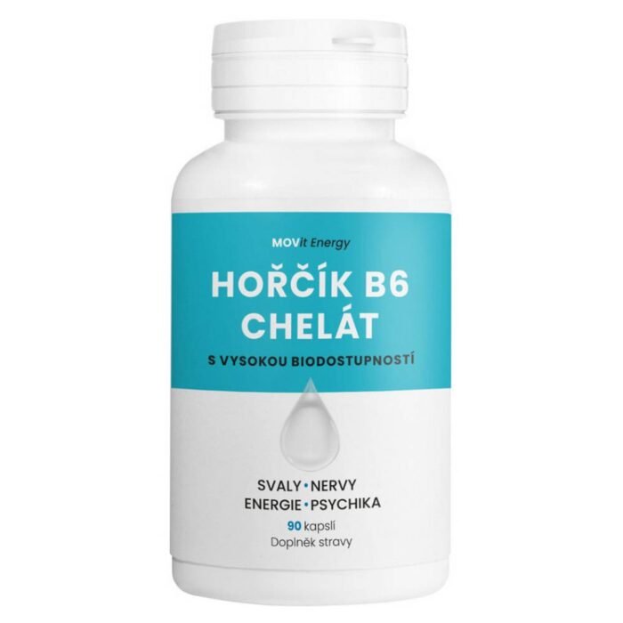 Fatiga y baja energía - MOVIT ENERGY Magnesium B6 chelate 100 mg,