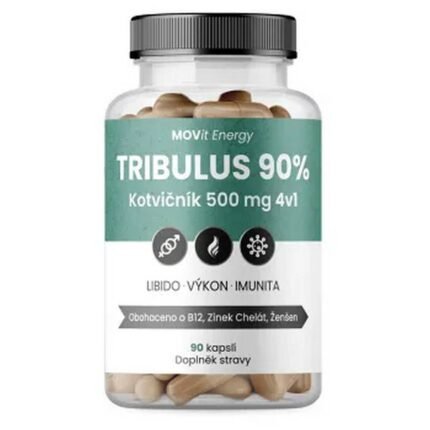 Augmentation de la testostérone — MOVIT ENERGY Tribulus 90% 500 mg 4 in 1,