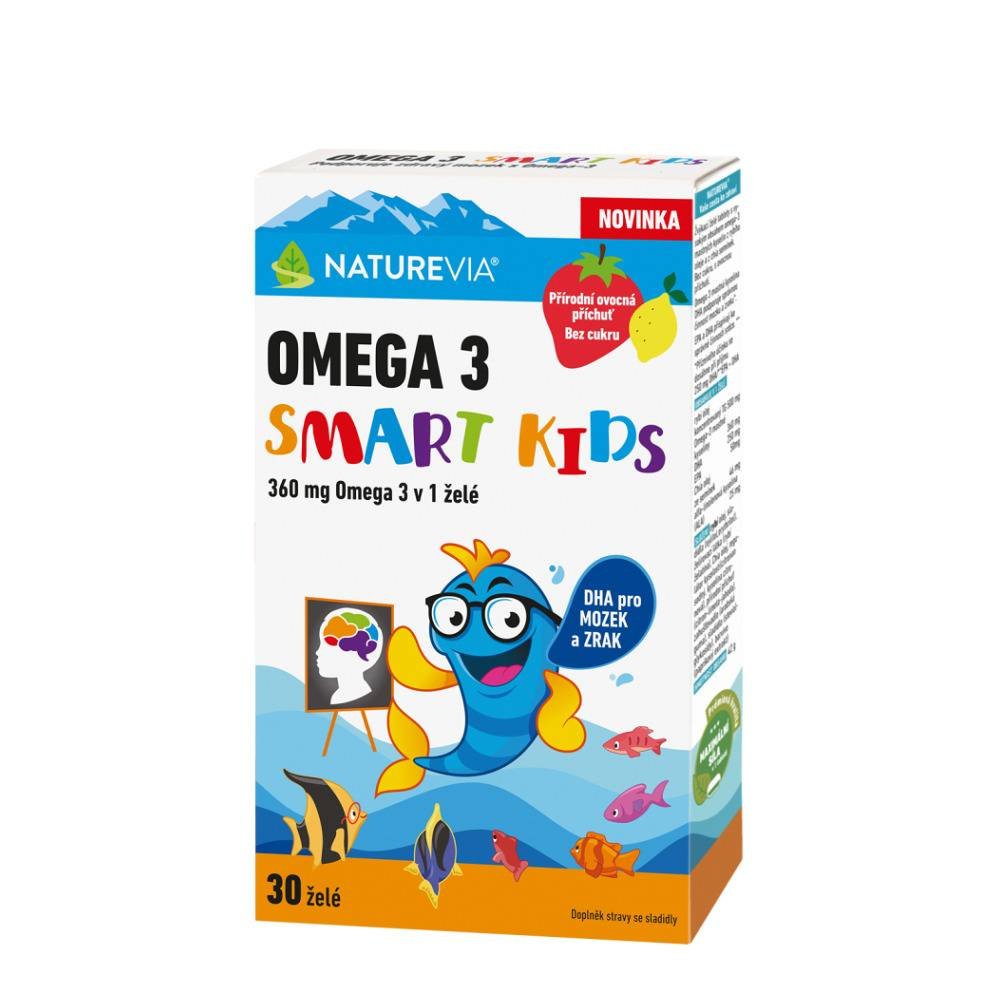 naturevia omega 3 smart kids30 Недостаточное потребление омега-3 у детей - NATUREVIA Omega 3 smart kids,