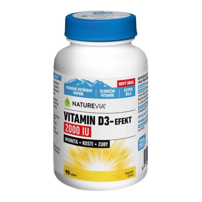Vitamin D deficiency-NATUREVIA Vitamin D3-Effect 2000I.U.,
