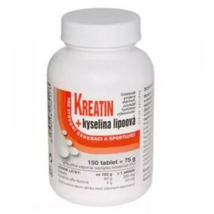 Augmentation de l’endurance physique — NATURVITA Creatine + Lipoic Acid,