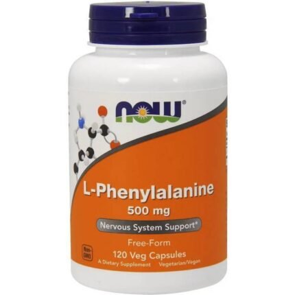 Apoyo al bienestar emocional — Now Foods L-Phenylalanine 500mg