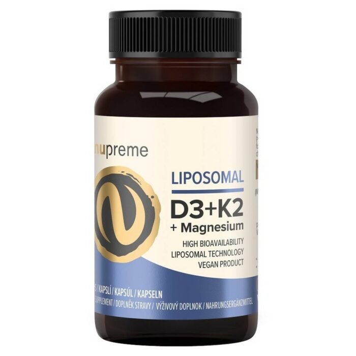 Здоровье костей – Nupreme Liposomal Vit. D3+K2+Magnesium,
