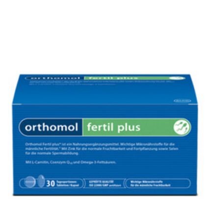 Improvement of sperm quality — Orthomol Fertil Plus,