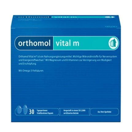 Soutien à la santé masculine — Orthomol Vital M,