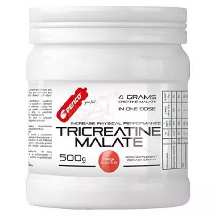 Aumento de la fuerza muscular — PENCO Tri creatine malate orange,
