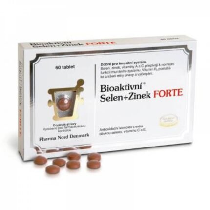 Apoyo al sistema inmunológico – Pharma Nord Bioactive Selenium+Zinek FORTE,