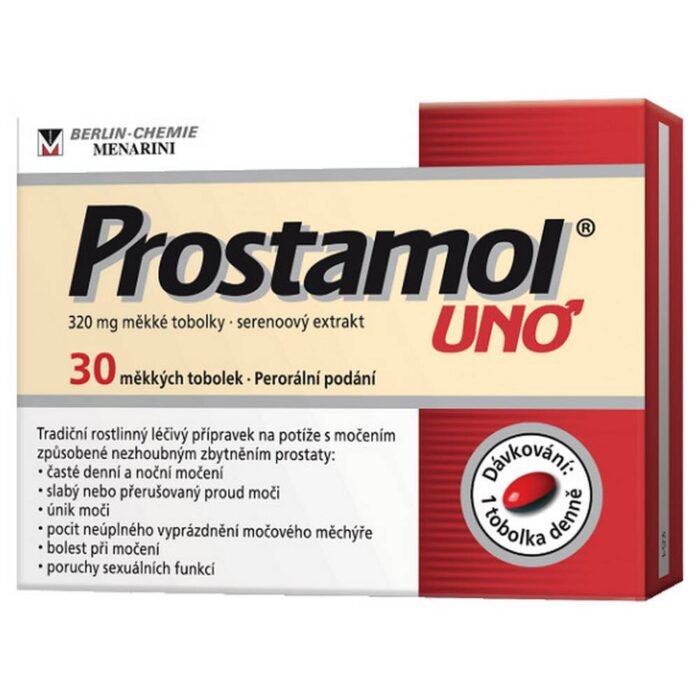 Frequent and urgent need to urinate-PROSTAMOL Uno 320 mg,