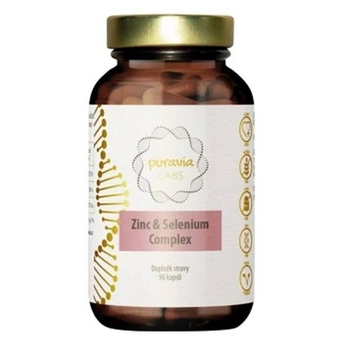 Soutien du système immunitaire — PURAVIA LABS Zinc & Selenium Complex,