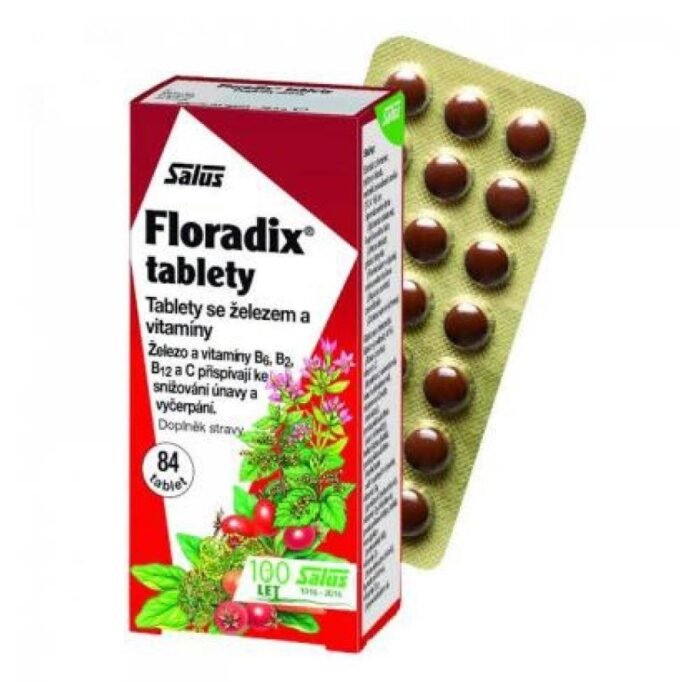 Carence en fer entraînant une anémie – SALUS Floradix Iron 84,
