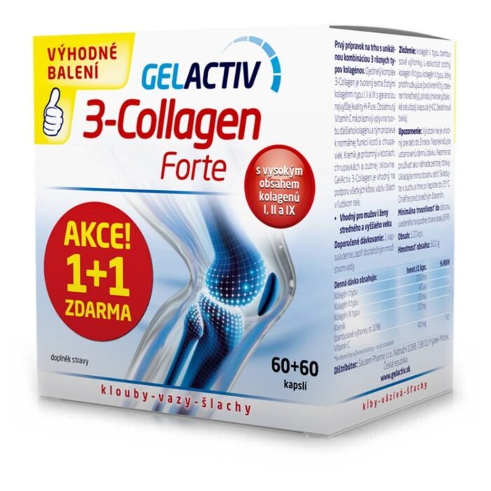 Molestias y rigidez articular – SALUTE SALUTEM GelActiv 3-Collagen Forte,