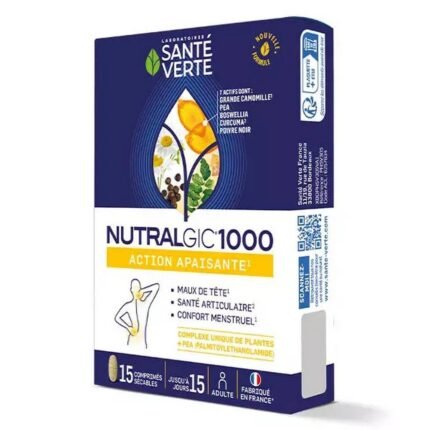 Santé Verte Nutralgic 1000,30-Nutralgic 1000,30, Santé Verte- soulager la douleur