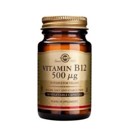 Support for the nervous system — Solgar Vitamin B12 500µg,