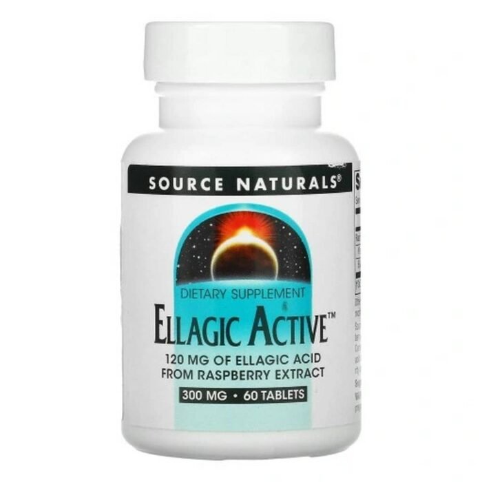 Protección antioxidante – Source Naturals, Ellagic Active, 300 mg,