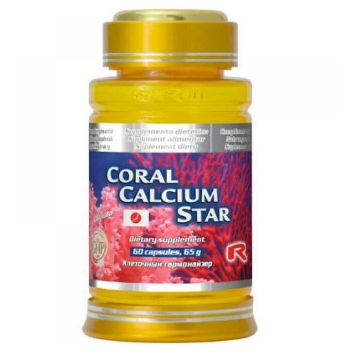 Deficiencia de calcio que provoca debilitamiento de huesos y dientes - STARLIFE Coral Calcium Star 60,